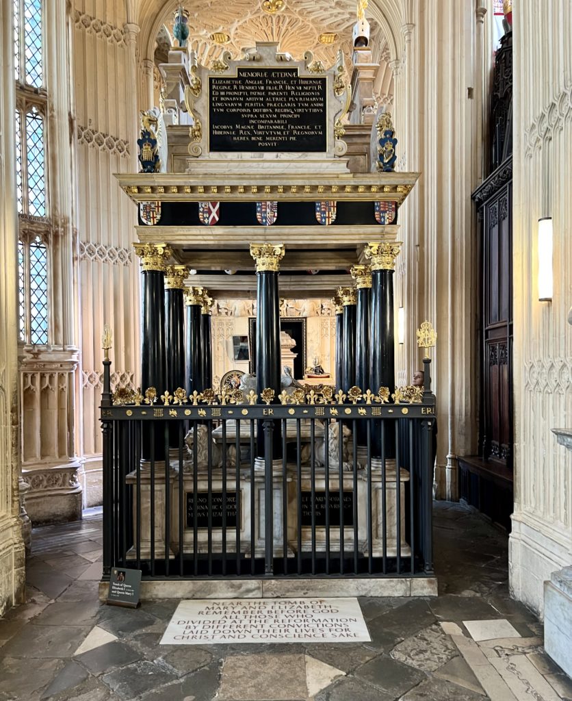 the tomb of Henry VII and Elizabeth of York