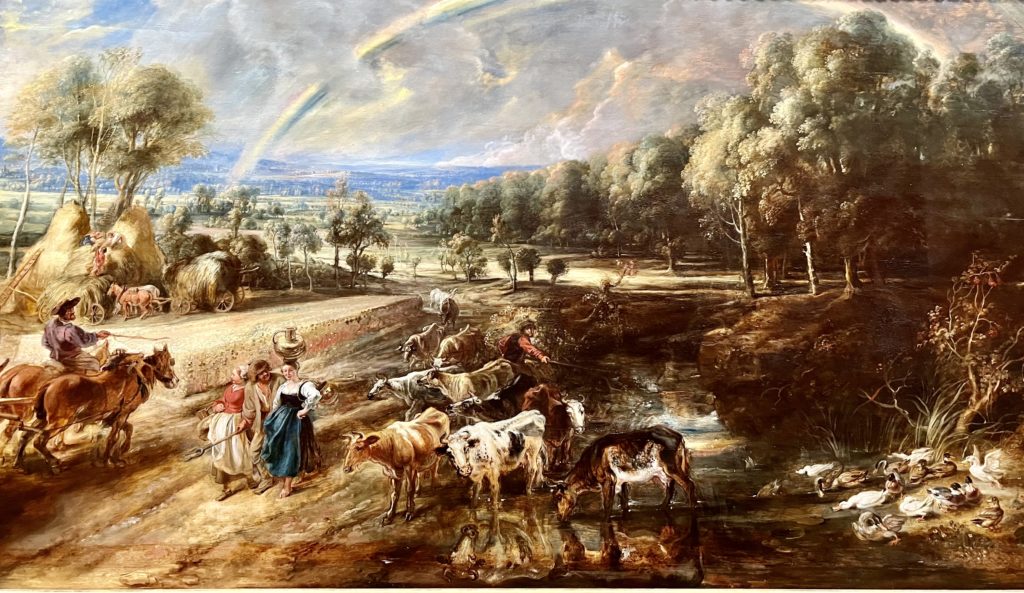 Peter Paul Rubens, The Rainbow Landscape, 1636