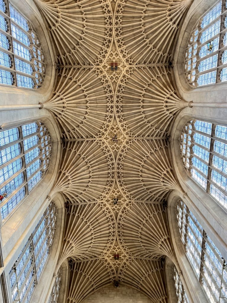 vaulting in Bath Abbey