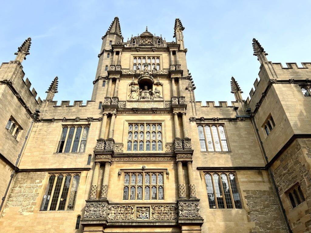 the Tower of Five Orders of Bodleian Library