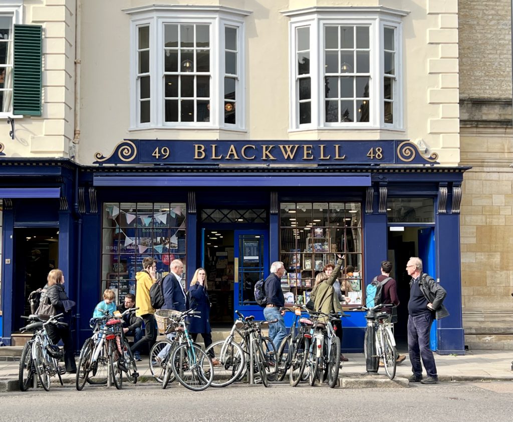 Blackwell's Bookstore on Broad Street