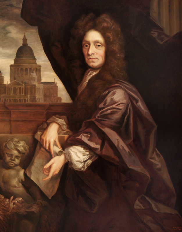 Godfrey Kneller, Sir Christopher Wren, 1711