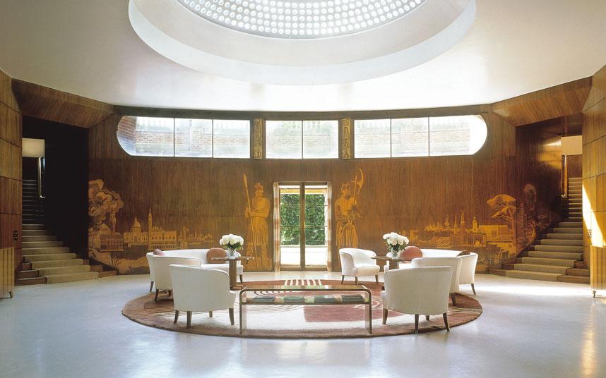 lobby of Eltham Palace