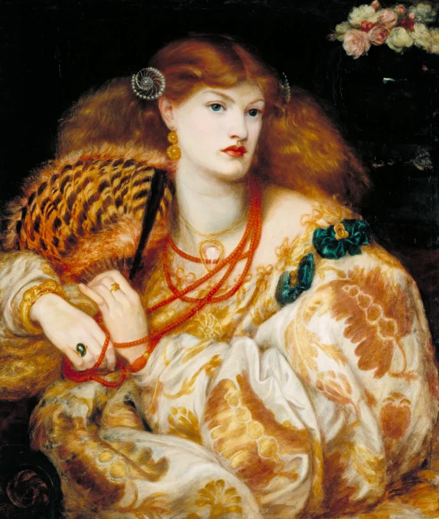 Dante Gabriel Rossetti, Monna Vanna, 1866