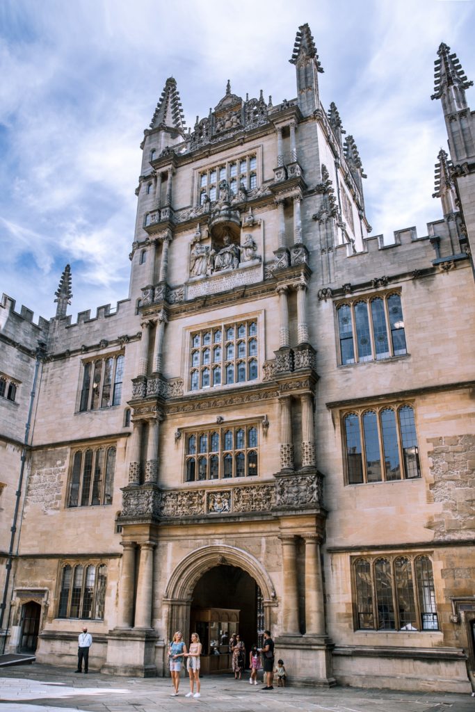 Bodleian Library, the Tower  of the Fiver Orders