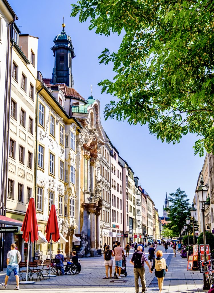 Sendlinger Strasse in Munich's Old Town