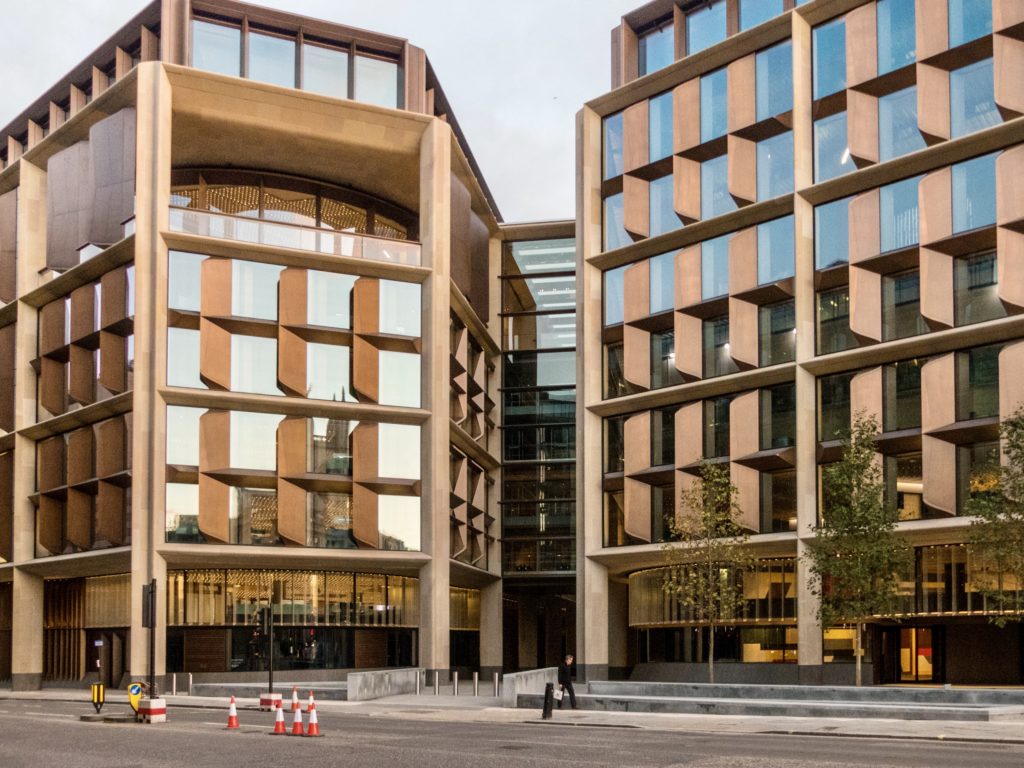 Bloomberg European headquarters, site of the London Mithraeum