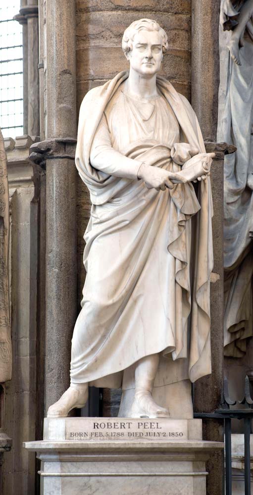statue of Robert Peel