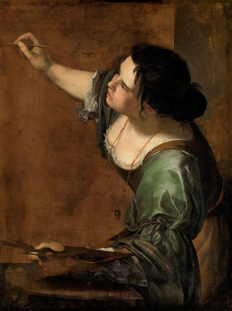 Artemisia Gentileschi, Self Portrait as the Allegory of Painting, 1638-39