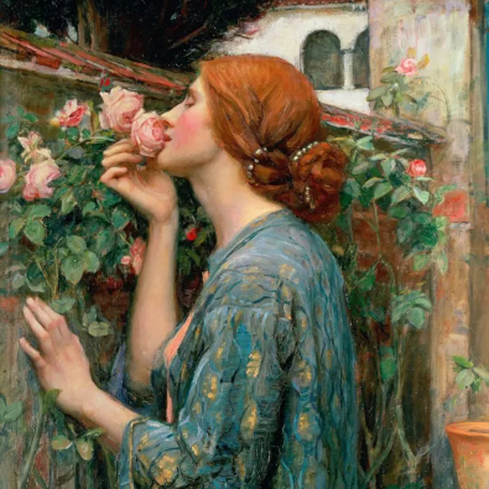 John Wiliam Waterhouse, The Soul of the Rose, 1908