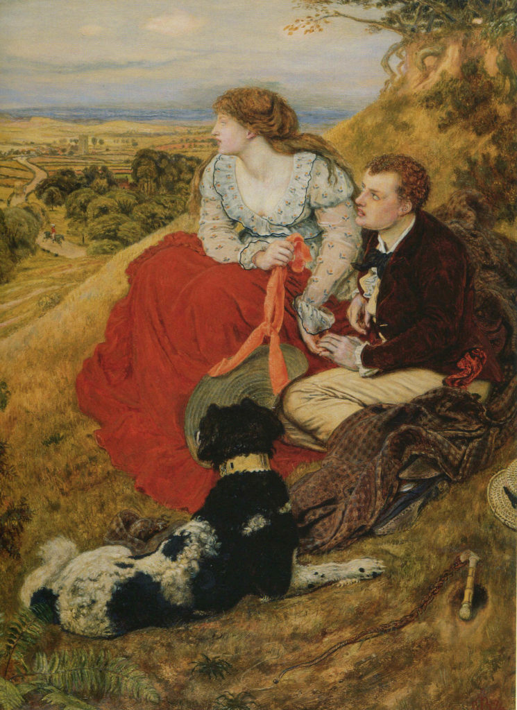 Ford Maddox Brown, Byron's Dream, 1874