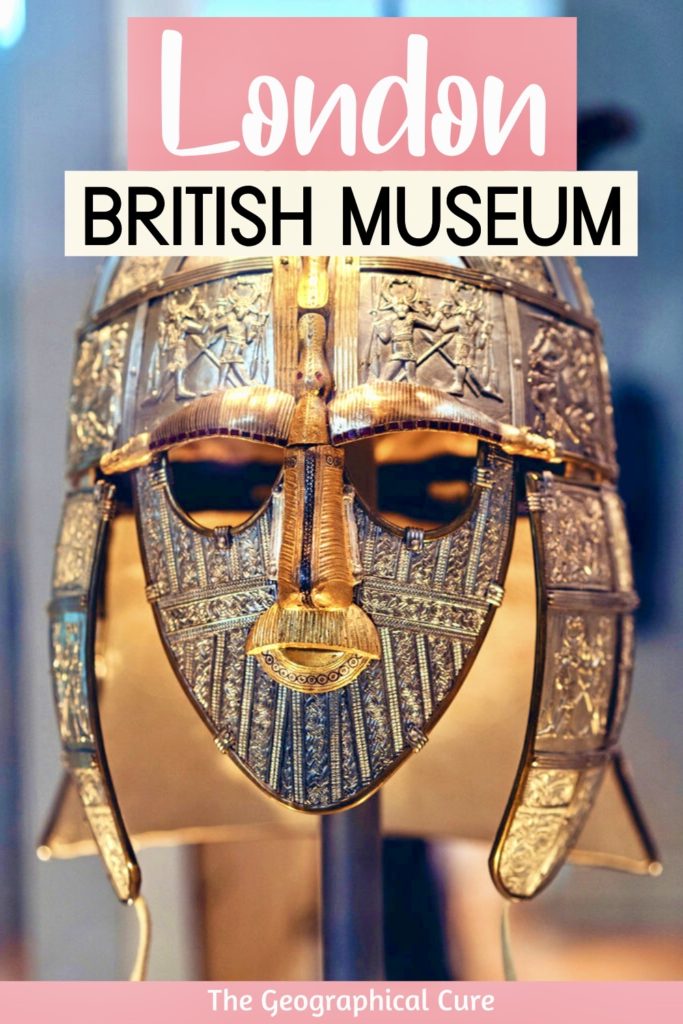 Pinterest pin for guide to the British Museum