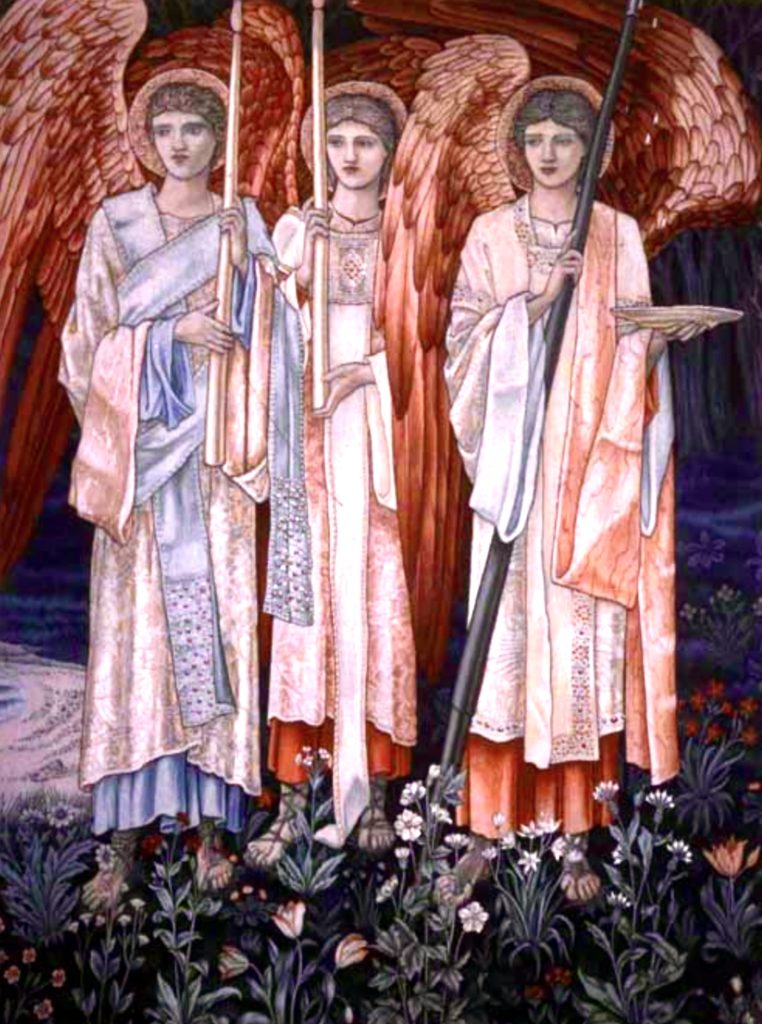 Burne-Jones' angels