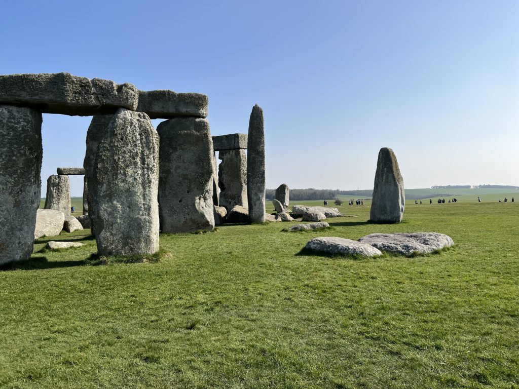 Stone 56, the tallest stone, in the center