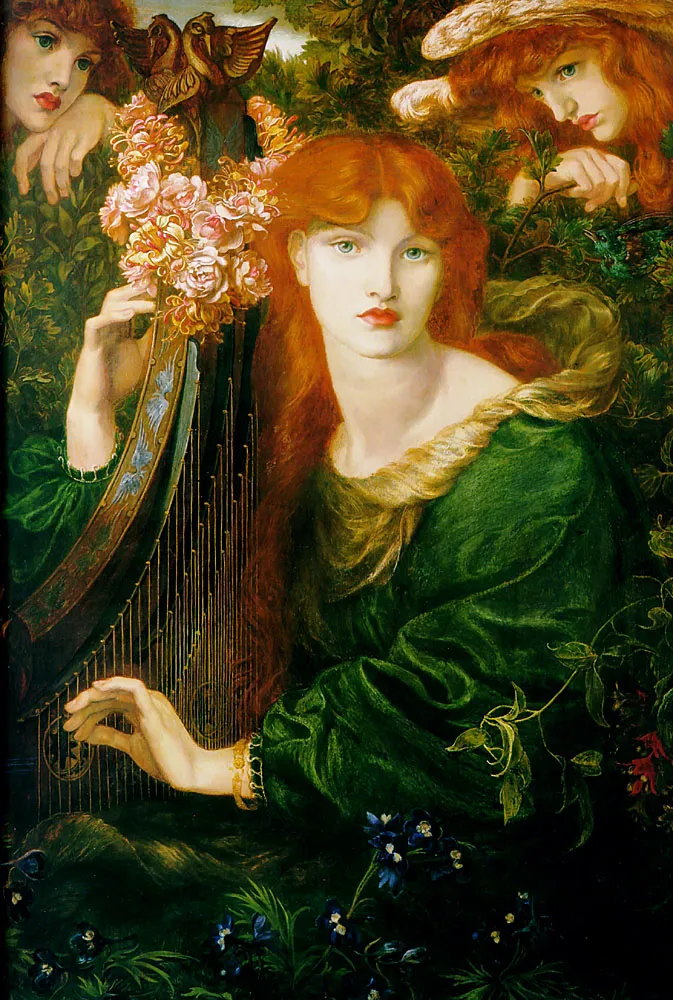 Dante Gabriel Rossetti, La Ghirlandata, 1873