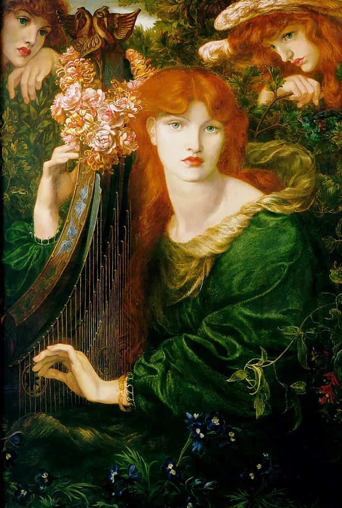 Rossetti, La Ghirlandata, 1873