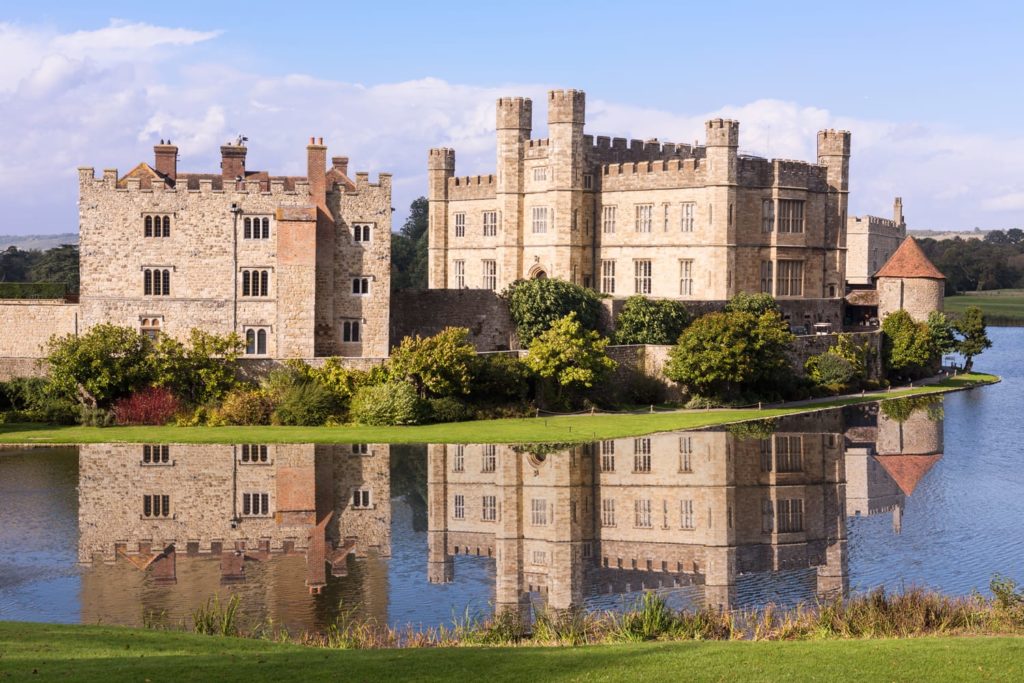 Leeds Castle, one of the best and most beautiful castles in England