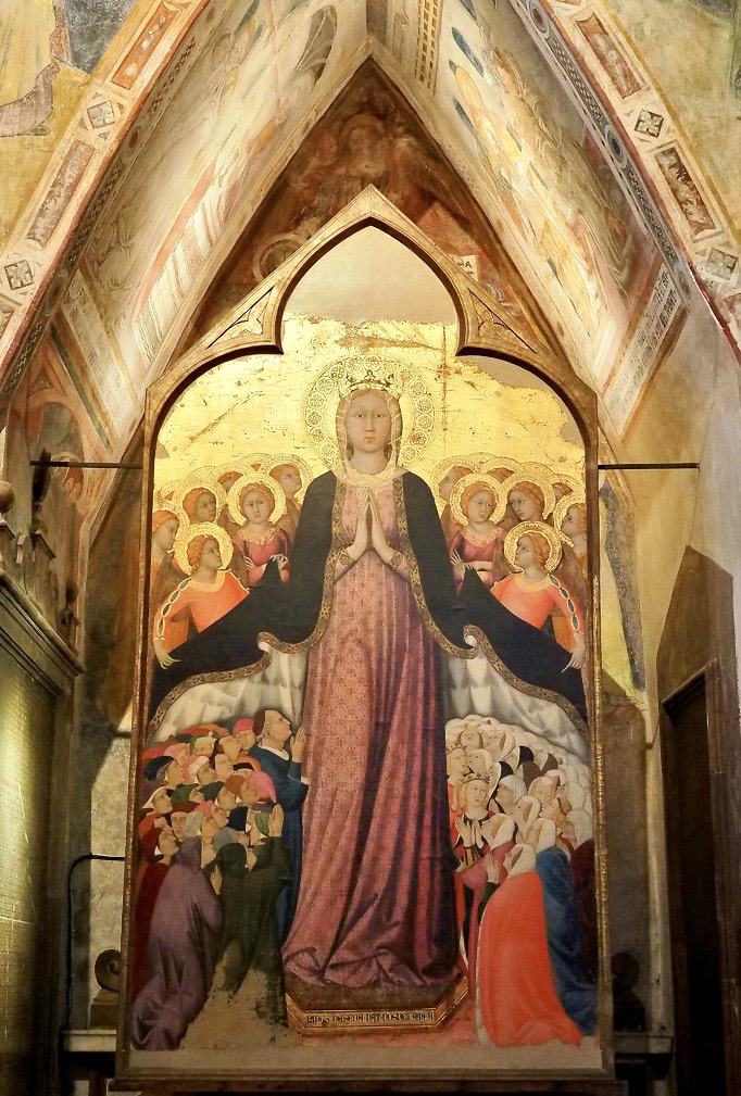 Lippo Memmi, Madonna dei Raccomandati, 1320