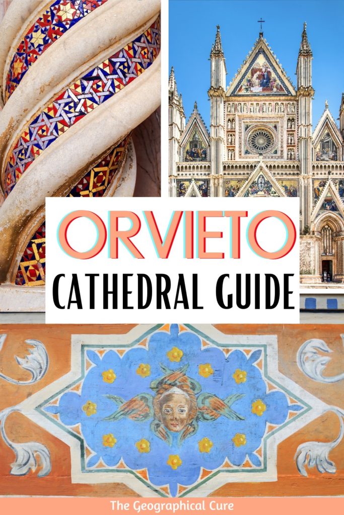 Pinterest pin for guide to Orvieto Cathedral