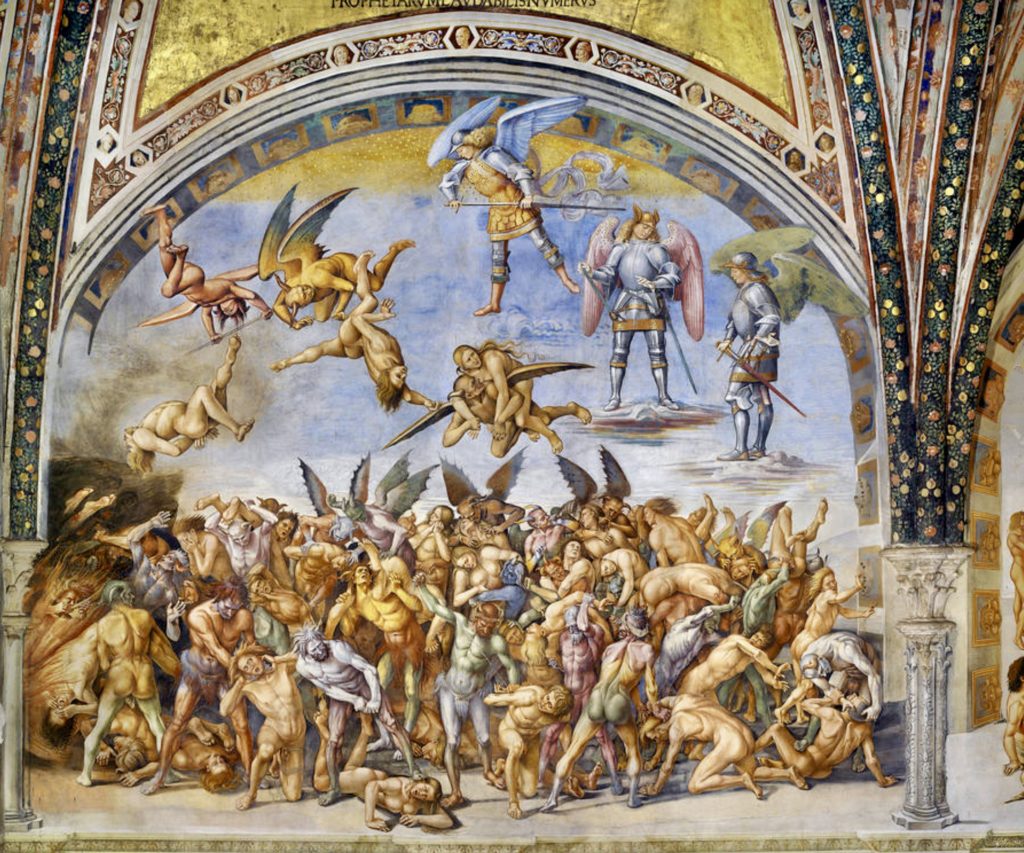 Signorelli's The Damned Cast Into Hell fresco