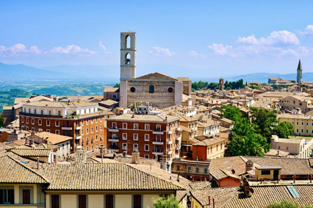 cityscape of Perugia