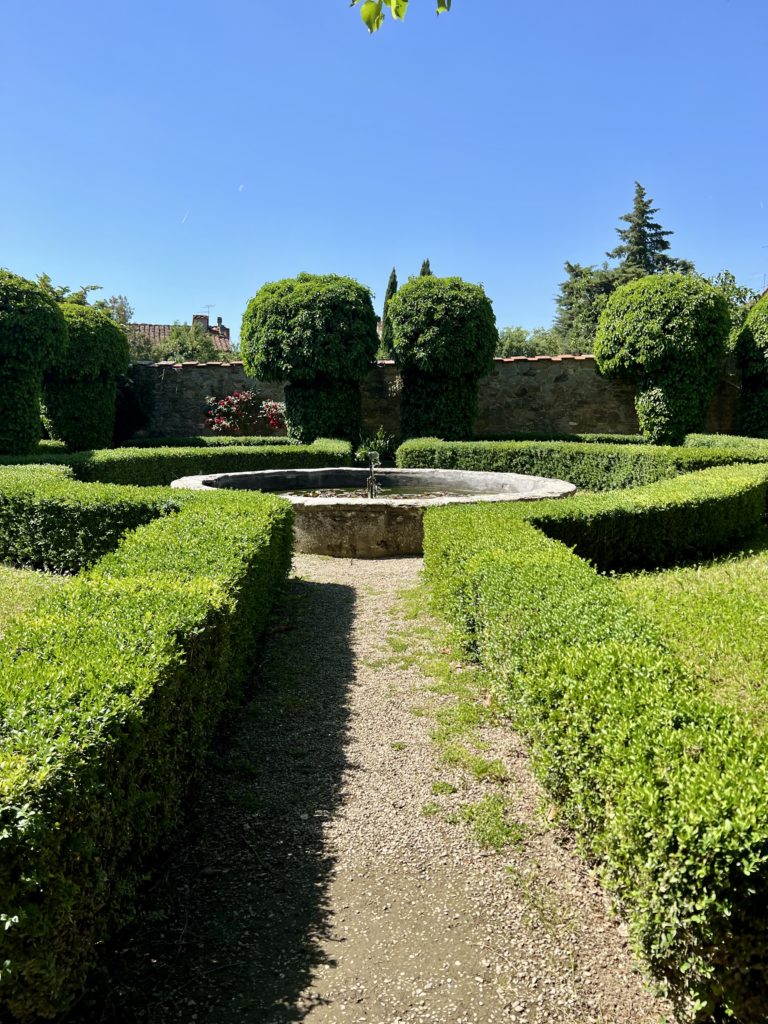 garden of Casa Vasari