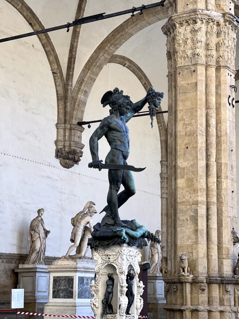 Cellini statue of Perseus