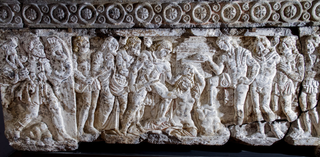 sarcophagus from Torre san Severo