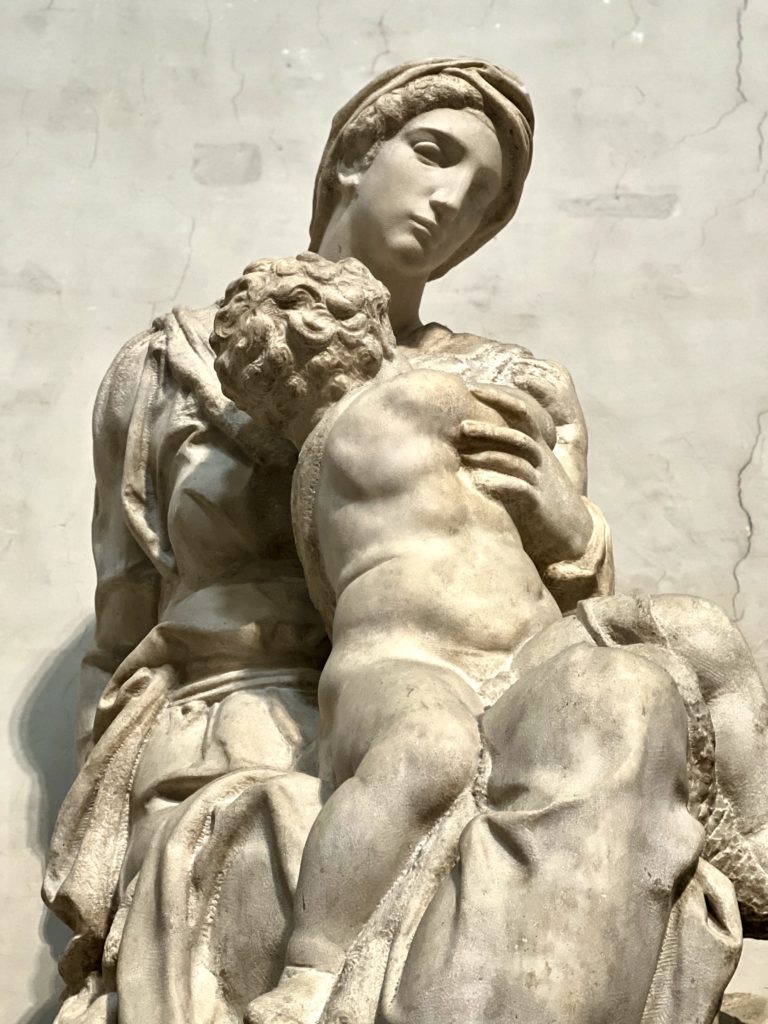 Michelangelo, Madonna with Child, 1521