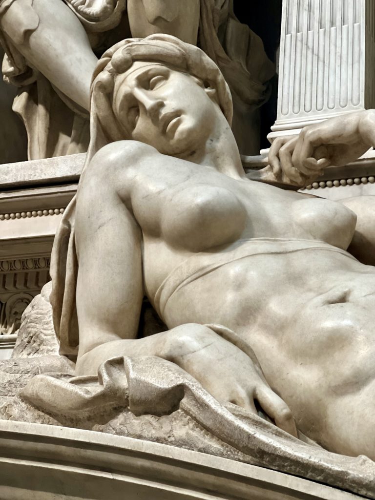 Michelangelo's sculpture of Day