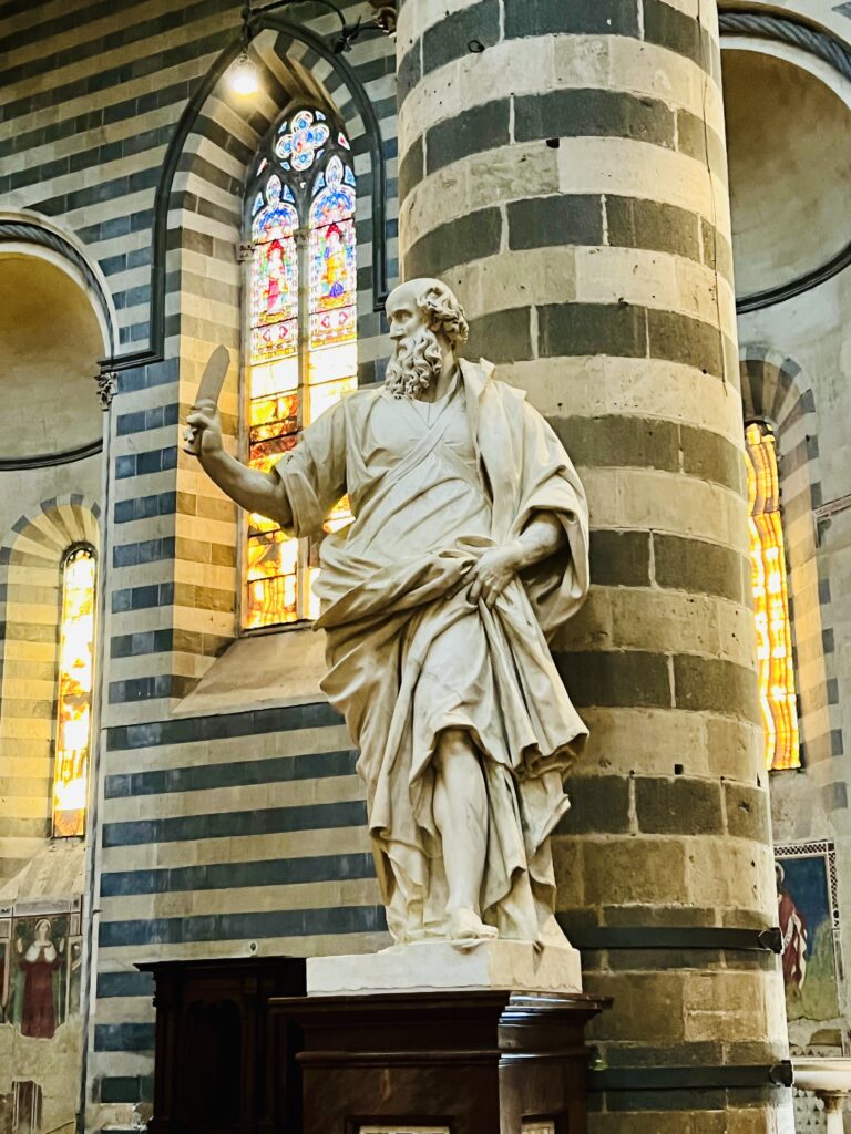 sculpture in Orvieto Cathedral