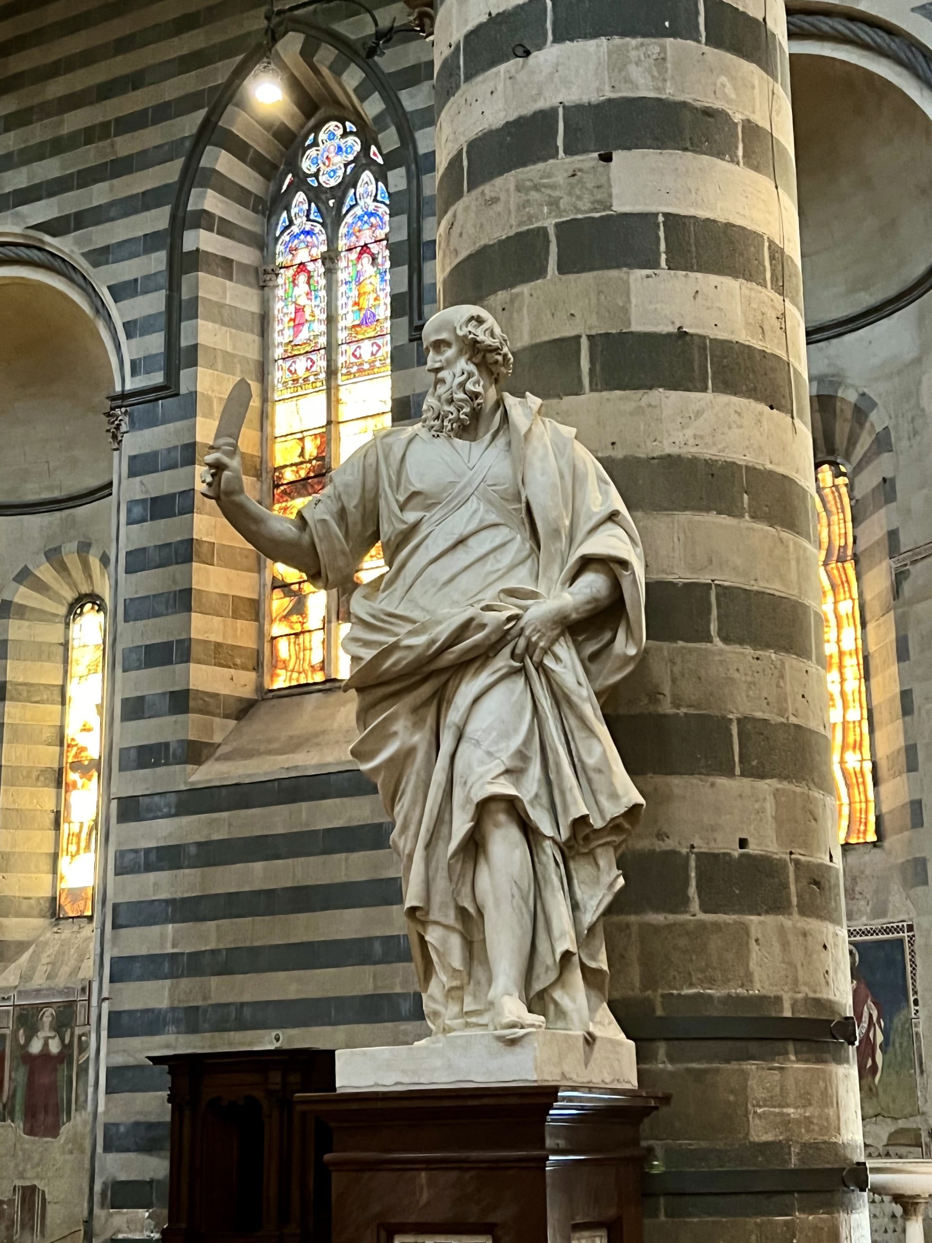 statue of an apostle