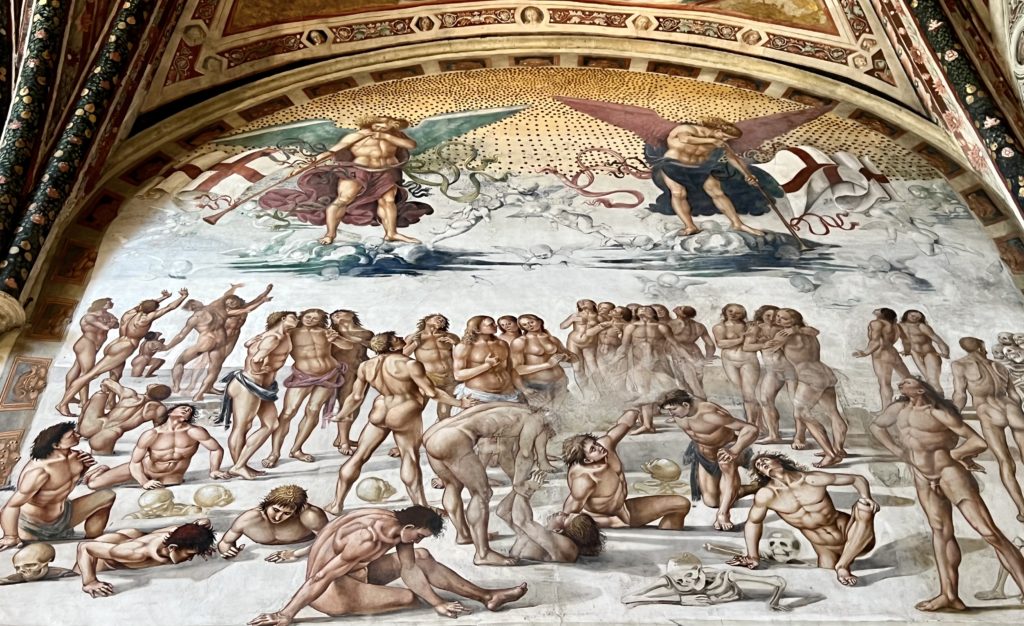 Signorelli's Resurrection of the Flesh fresco