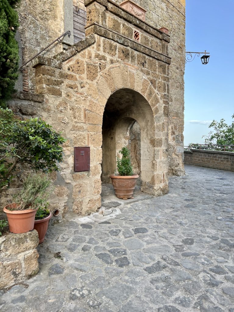 street in the town