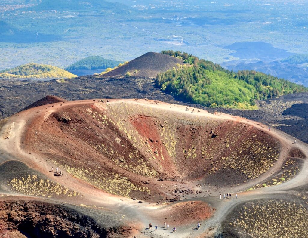 Silvestri Crater on Mt. Etna