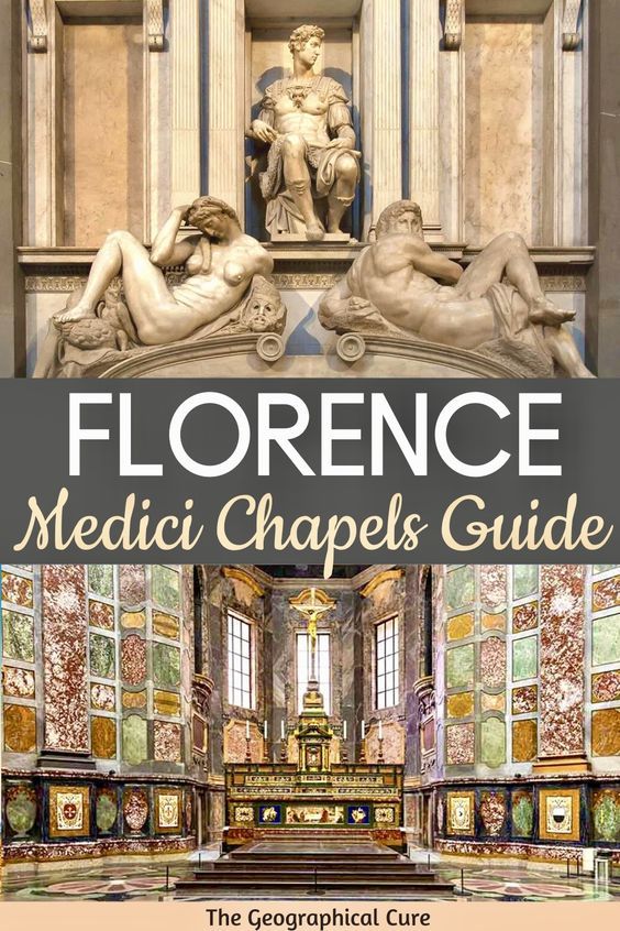 Pinterest pin for guide to the Medici Chapels