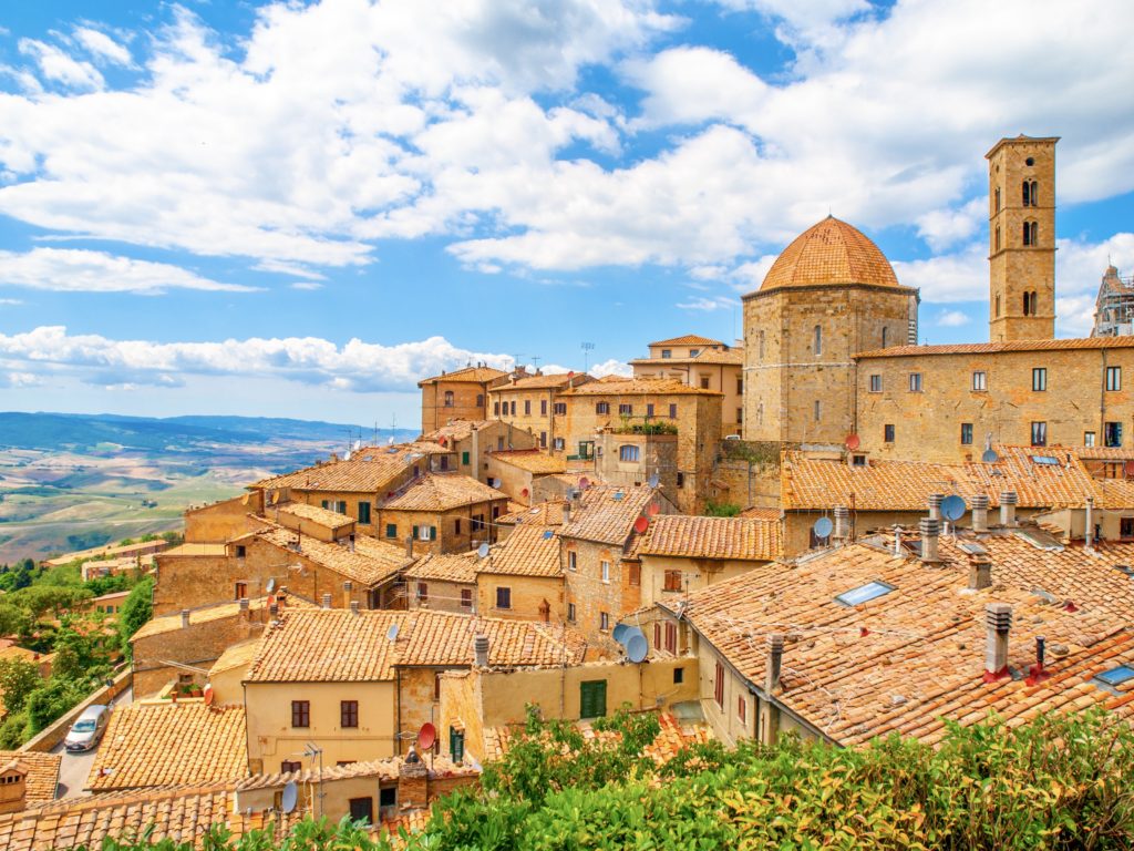 cityscape of Volterra 