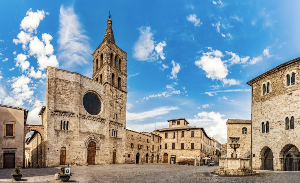 Medieval main square of Bevagna