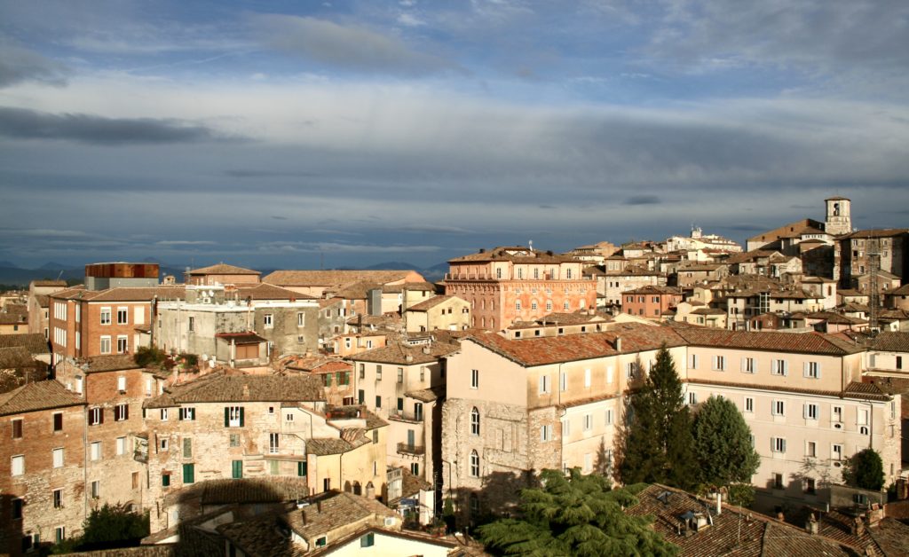 view from the Sciri Tower