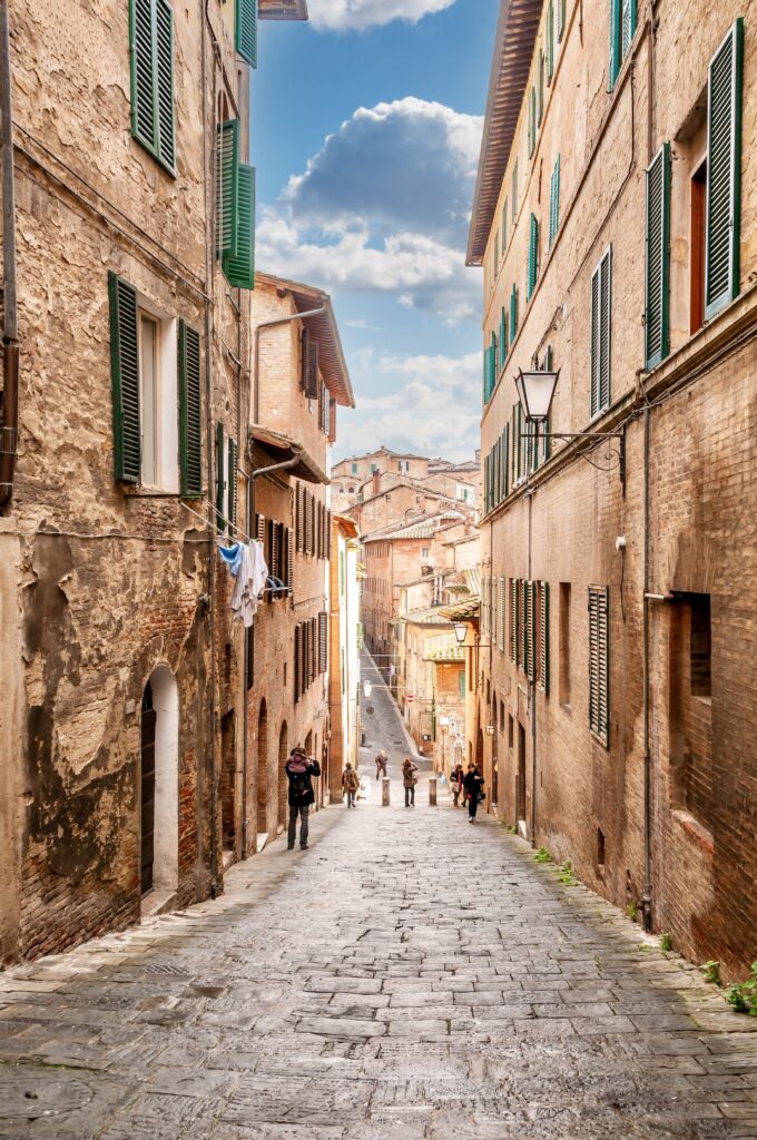 street in Siena