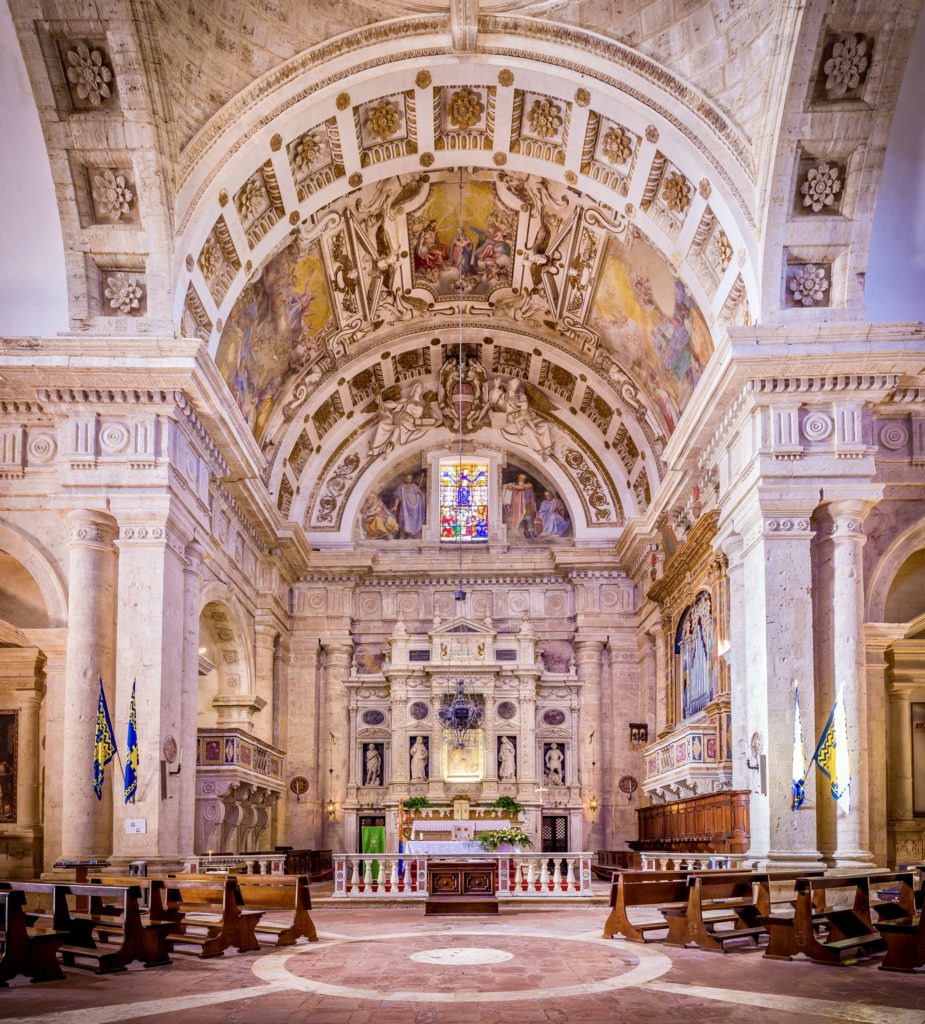 interior of San Biagio Church