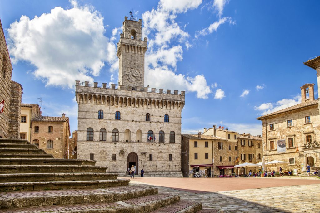 Piazza Grande in Montepulciano