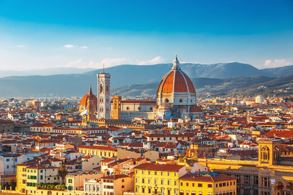 cityscape of Florence, one of the most beautiful cities in Italy