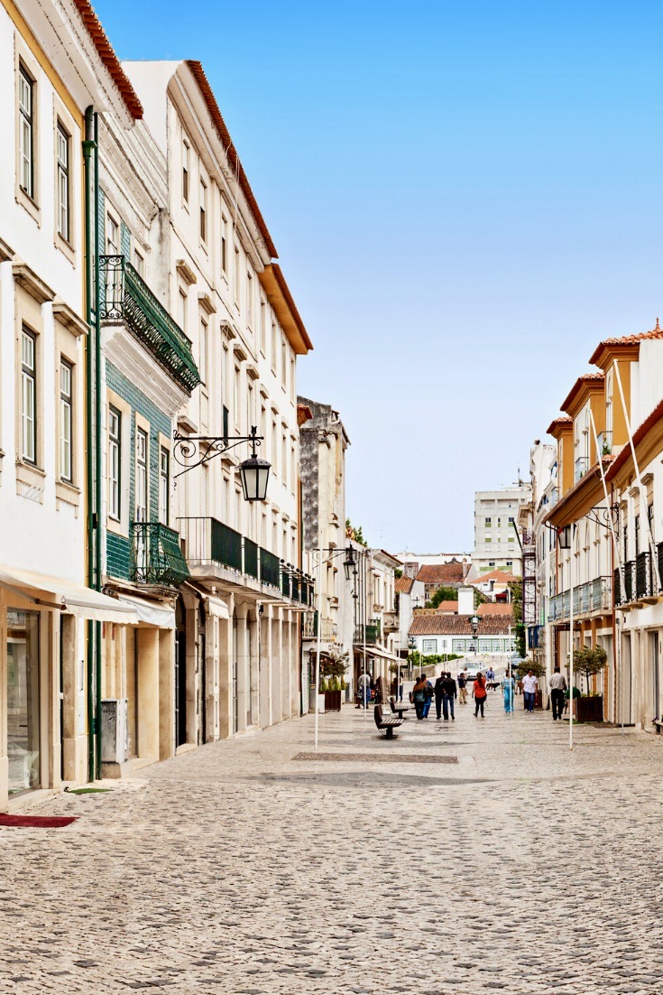 street in Tomar old town