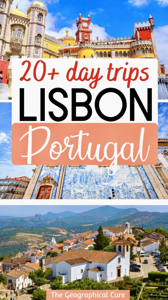 Pinterest pin for best day trips from Lisbon
