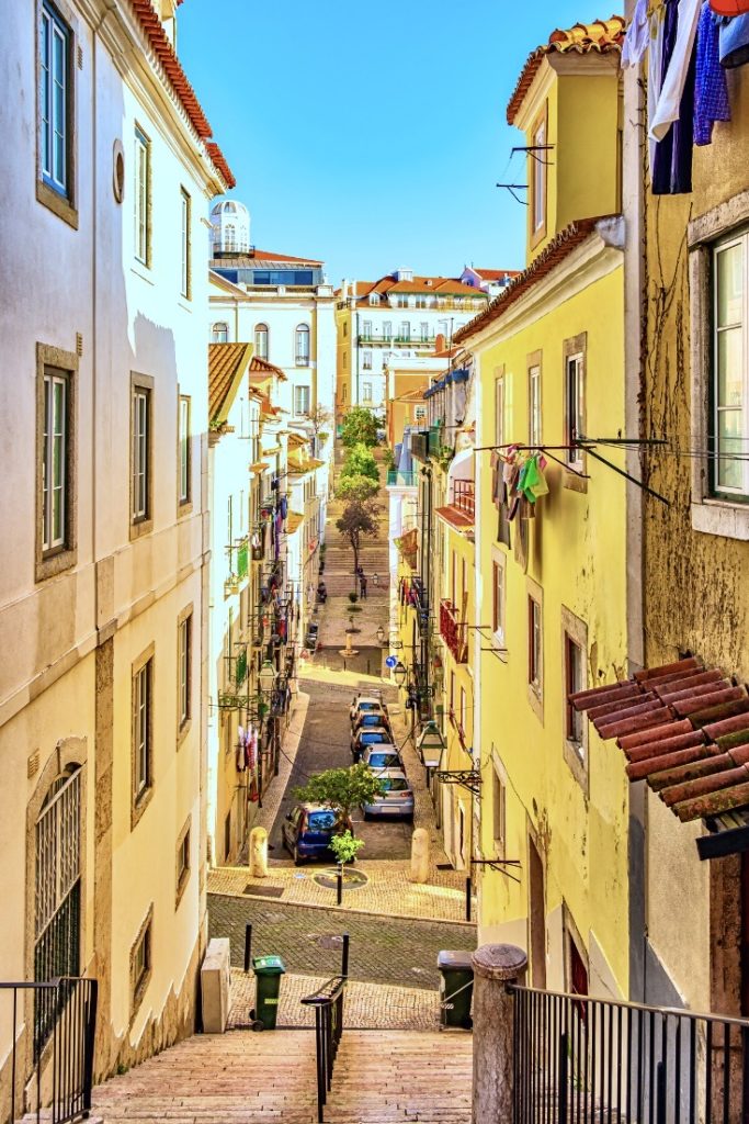 street in the Alfama