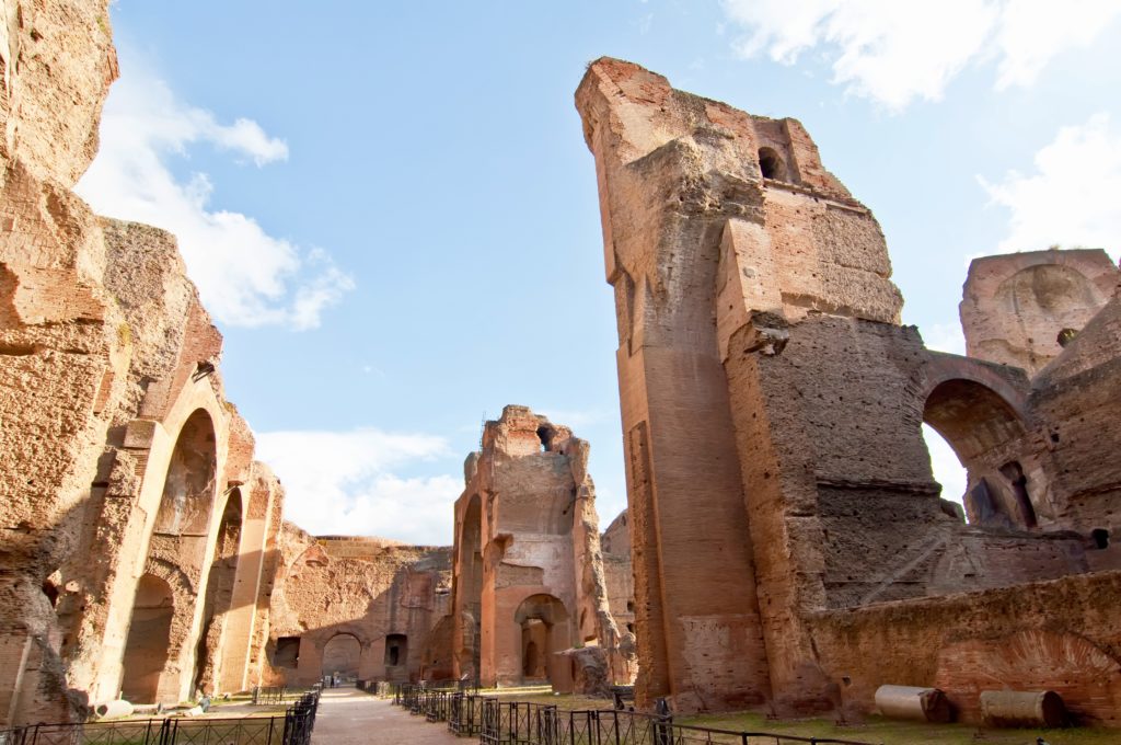 ruins of the Baths of Caracalla