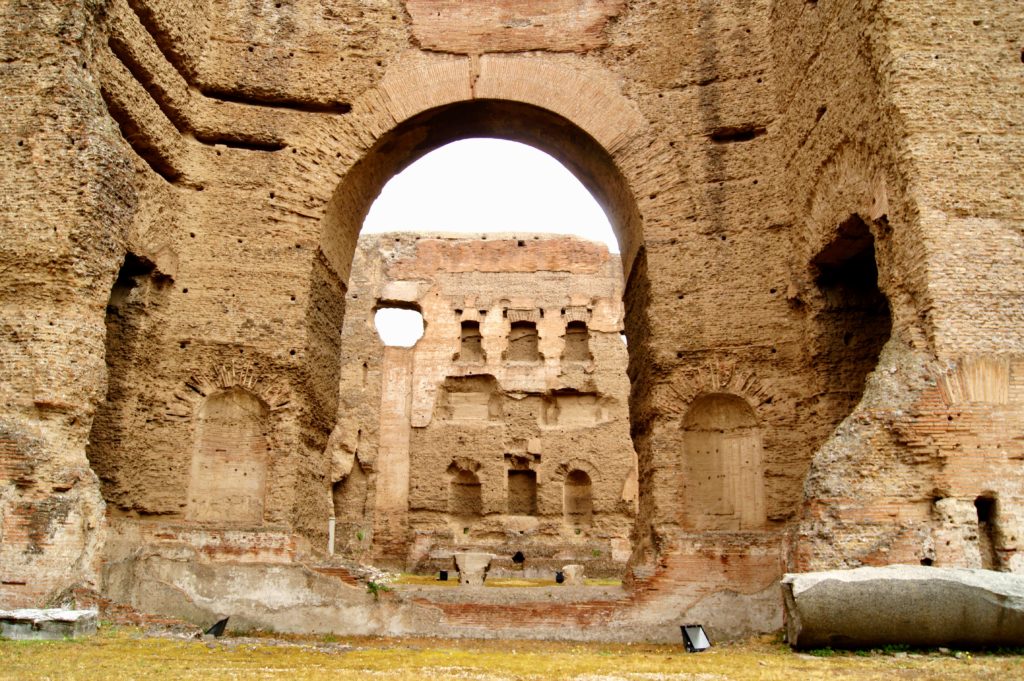 ruins of the Baths of Caracalla