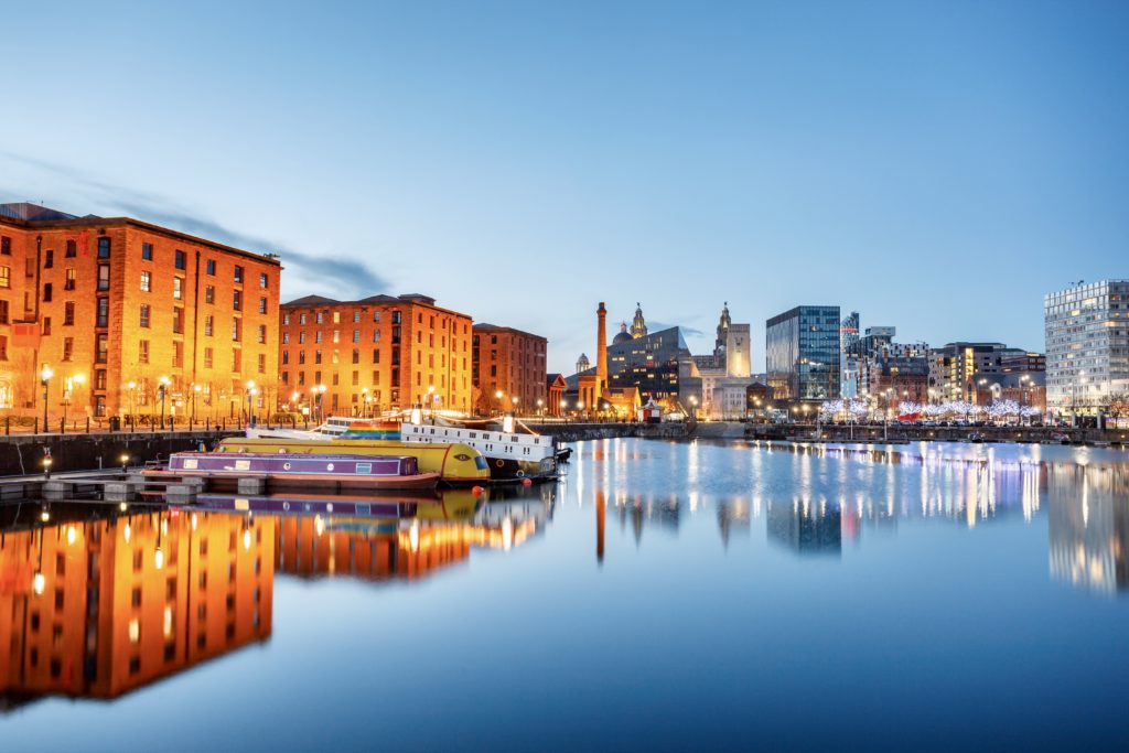 Albert Dock in Liverpool