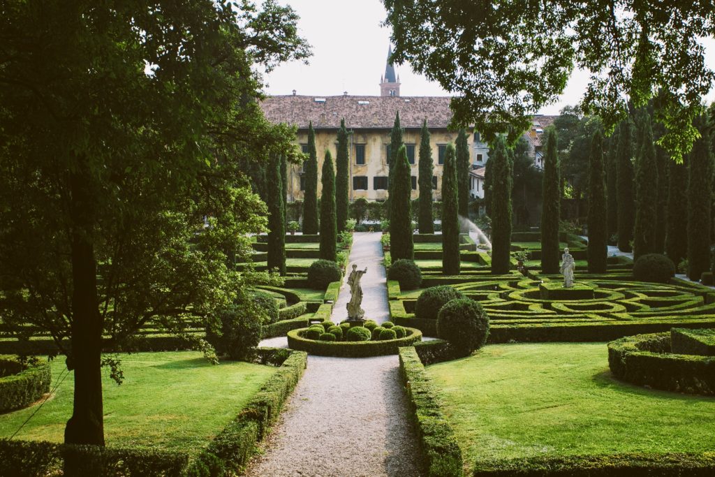 Giusti Palace garden